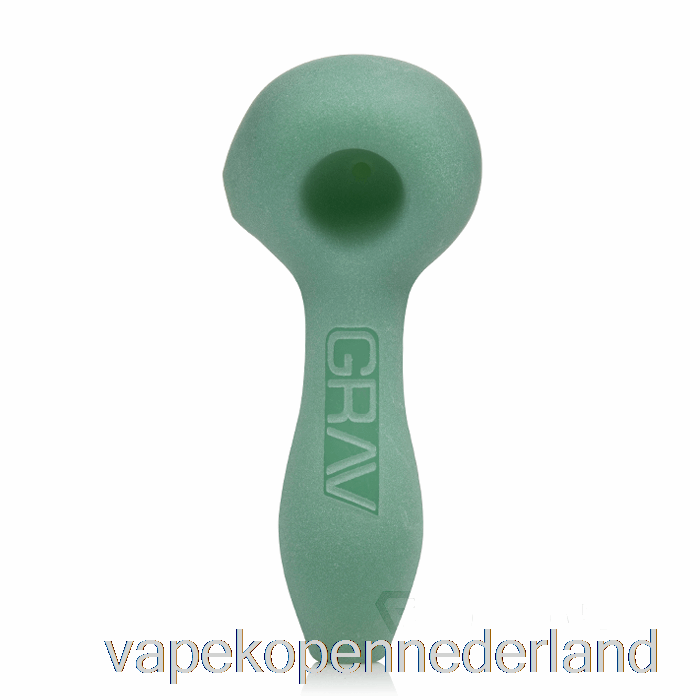 Vape Nederland Grav Gezandstraalde Lepel Mintgroen